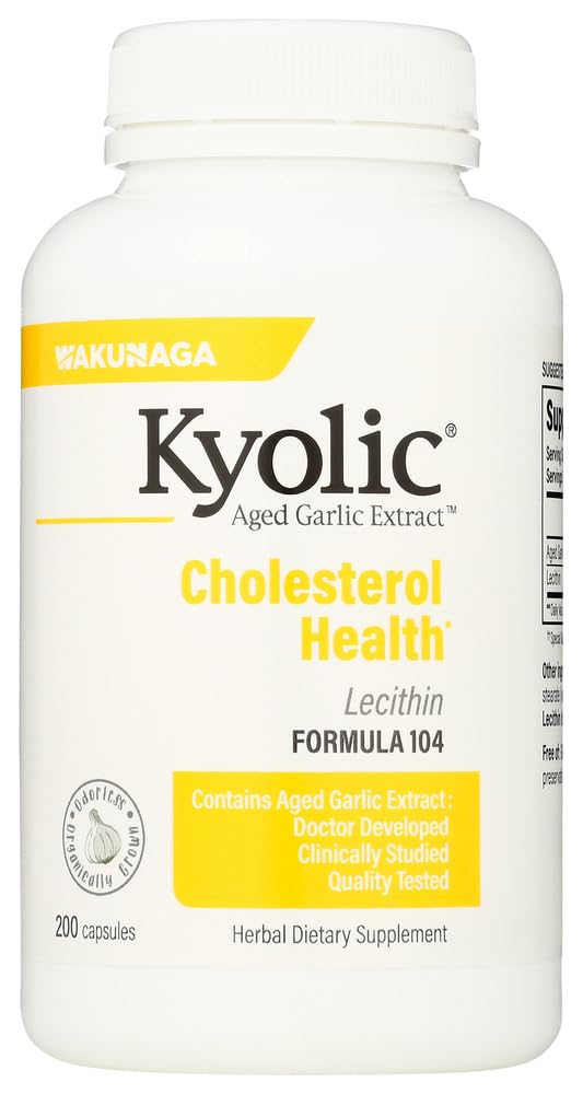 Kyolic #104 Garlic Ext W/Lecithn 200 Cap