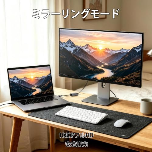 Image of Fumanri USB 3.0 HDMI Converter Adapter with Built-In Driver, 5 Gbps High Speed Transmission, Cable, Supports 1080P, Audio Output, Display Adapter