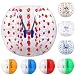 ANCHEER Inflatable Bumper Bubble Soccer Ball Dia 5 ft (1.5m) Giant Human Hamster Ball for Adults and Kids (red dot 1, 5 FT)