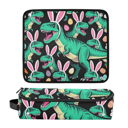 Bolsa de Viaje para Herramientas de Cabello con Almohadilla Resistentes al Calor y Organizadora de Accesorios Desmontable miniatura 3