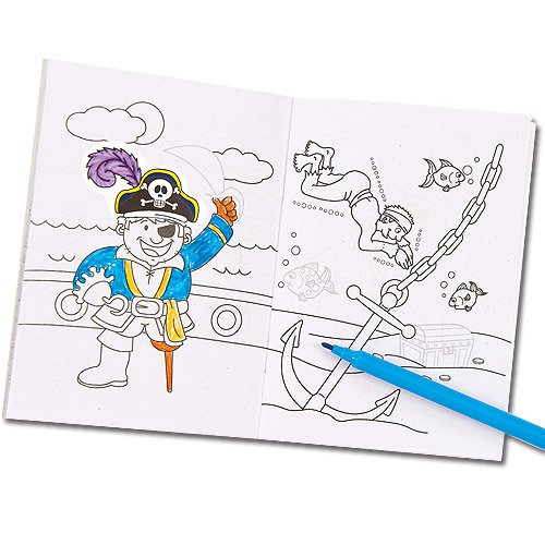 Baker Ross Pirata Adesivo Activity Libri