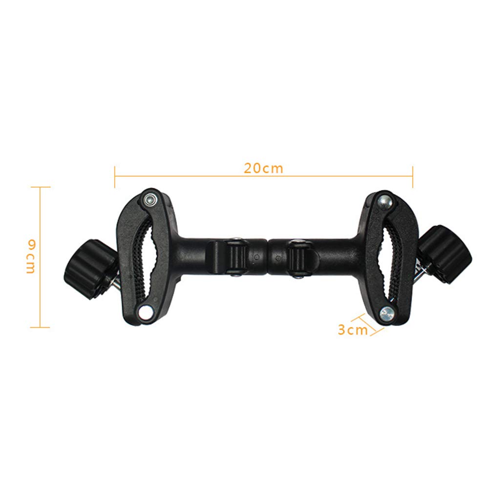 Conectores de cochecito, 3 piezas, cesta de montaje para bebé, junta, enlace, cochecito de bebé, conector al aire libre para todo pequeño accesorio, negro, talla abierta