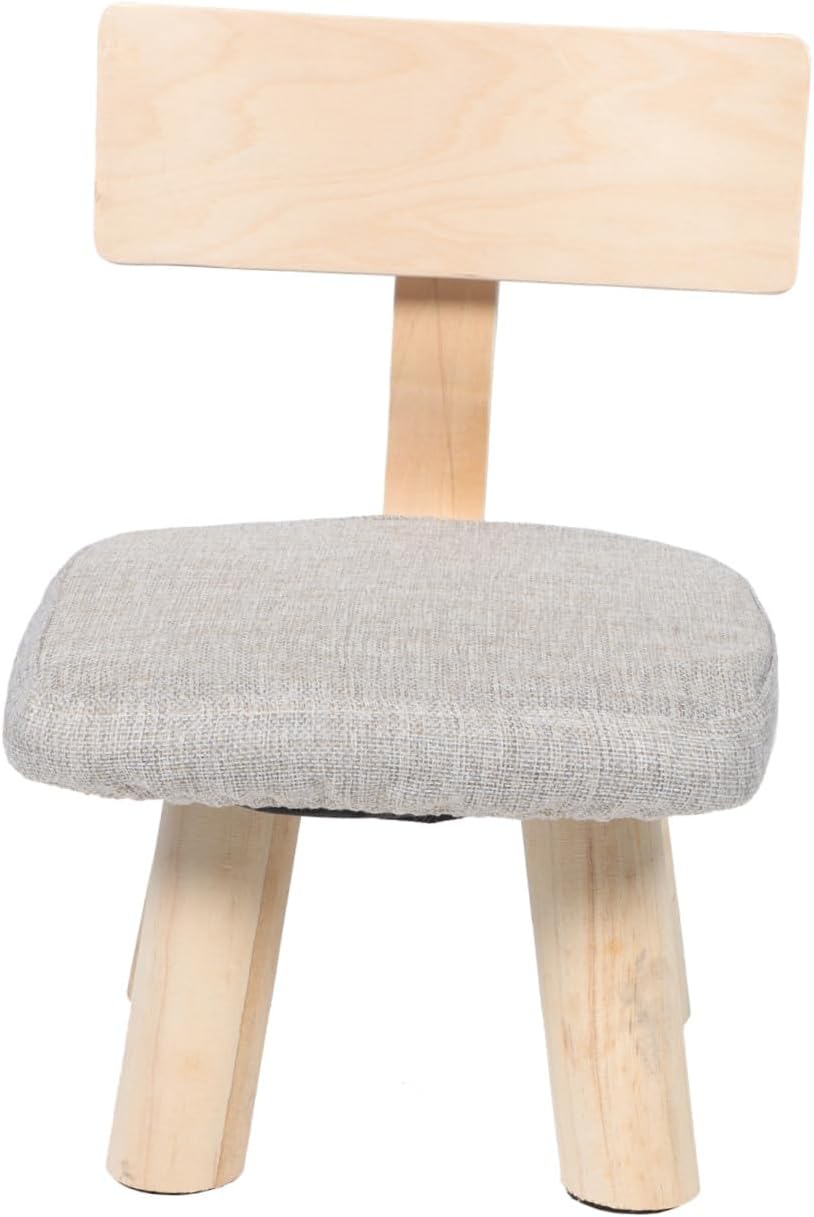 Ciieeo Boy Girl Back Chair Safety Support Creative Stool for Toddlers for Home Use and Kindergarten Non-Slip Base Comfortable Seating for Boys and Girls