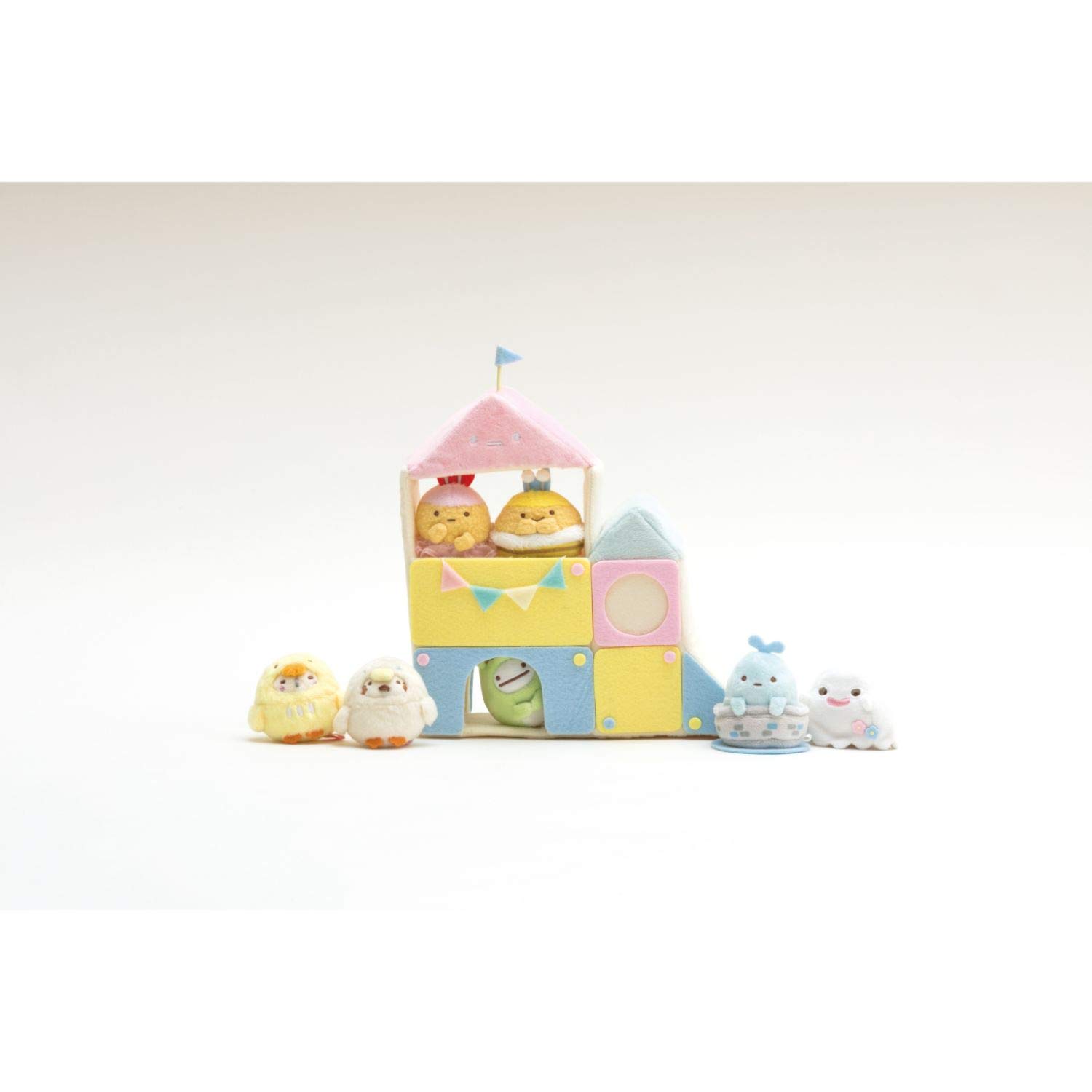 すみっコぐらし　みにっコとあそぼ　シーンぬいぐるみ 受注 限定 すみっコぐらし みにっコとあそぼ ころっとぬいぐるみ｜タイトーの7月