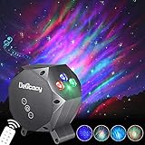 LED Multicolor Aurora Proyector Lámpara, Delicacy Dynamic Estrella Cielo Proyector Nocturna Luz, Musical Bluetooth Lámpara con Relajantes Luces Espectáculo,Niños Adultos Hogar Teatro Decoración Regalo