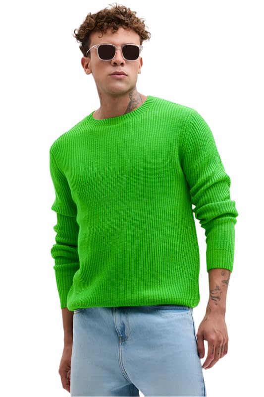 Image of SNITCH Black Fisherman Knit Sweater