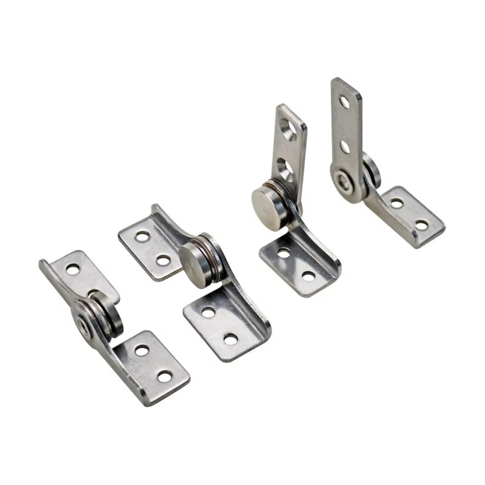 L-Shaped Damping Hinge Equipment At Any Angle and Stop Rotating Shaft Torque Hinge 1Pcs(Beige)