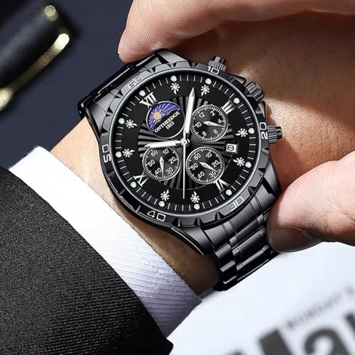 Image of Quick Release Stainless Steel Watch Band Bracelet 12mm to 24mm Straight & Curved End Universal Stainless Steel Metal Watch Strap Smartwatch Replacement Band Men Women