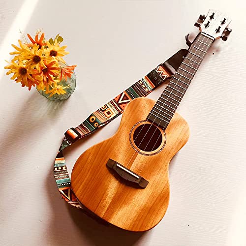 Lot de 2 sangles de guitare réglables avec extrémité en cuir, pour basse, guitare électrique acoustique, cadeau pour… - Les Beatles, Paul McCartney, John Lennon, RIngo Starr, George Harrison Lot de 2 sangles de guitare réglables avec extrémité en cuir, pour basse, guitare électrique acoustique, cadeau pour… – Image 5
