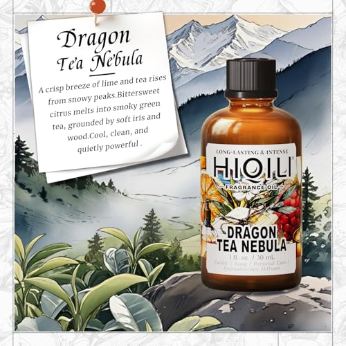 HIQILI Aceite Esencial de Clavo 30ML y Aceite de Fragancia Té Dragón 30ML miniatura 4