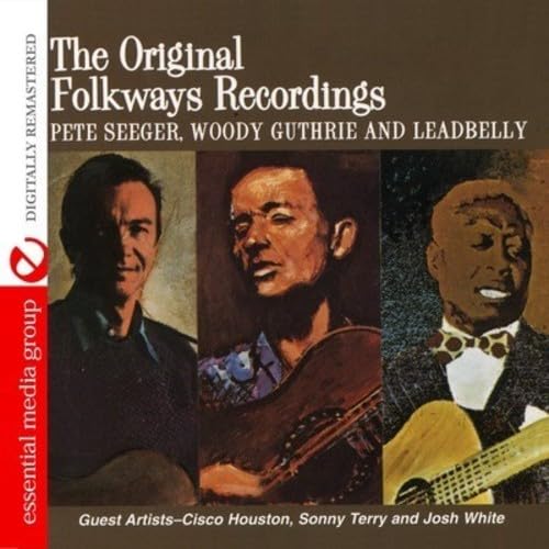 Original Folkways Recordings Lead Belly, Woody Guthrie Pete Seeger