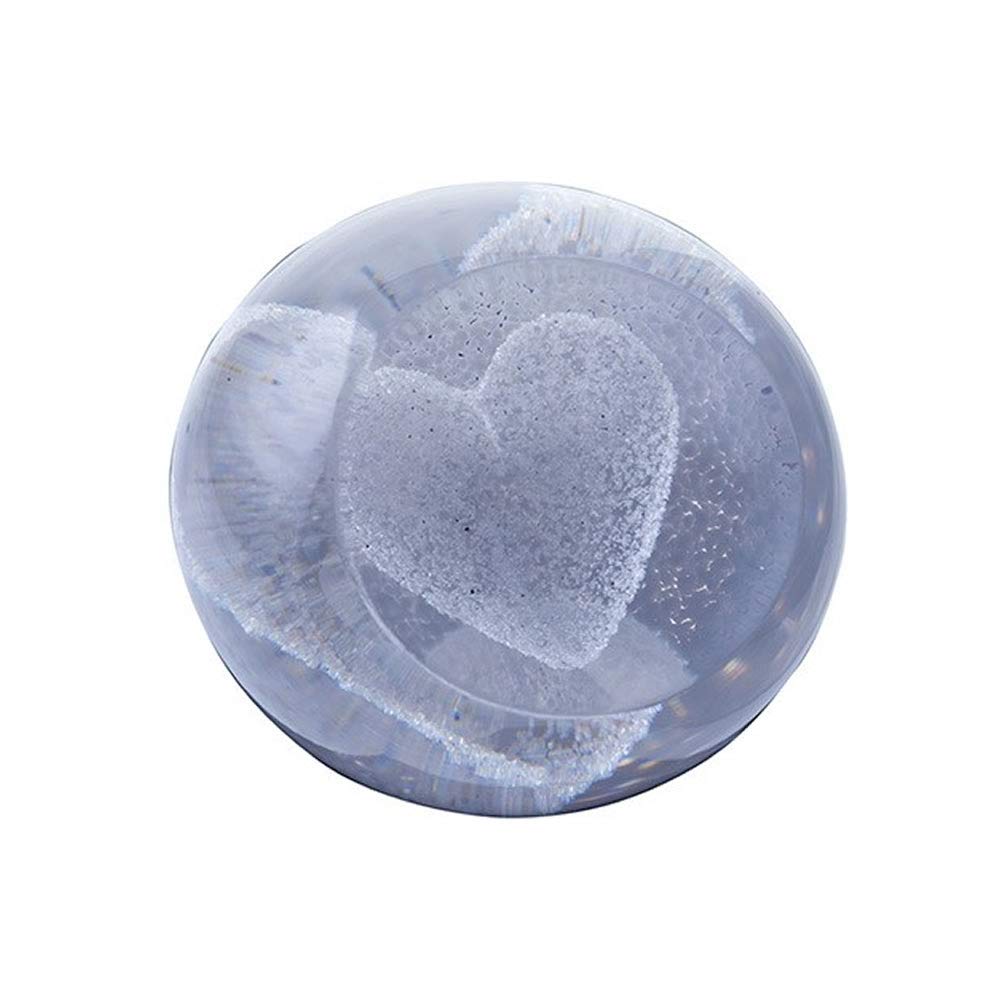 Caithness Glass Special Moments Silver Heart Paperweight U13093