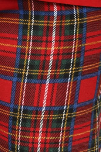 ThePyjamaFactory Kids Family Matching Red Tartan Long Cotton Christmas Pyjamas Xmas PJs (12-18 Months) - Image 6
