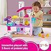 Fisher-Price Little People Toddler Toy Barbie DreamHouse Playset with Music Lights & Figures for Pretend Play Kids Ages 18+ Months #1