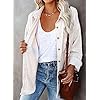 MIHOLL-Women-Corduroy-Long-Sleeve-Button-Down-Collared-Shirt-Jacket-Tops MIHOLL Womens Corduroy Button Down Shirts Casual Long Sleeve Jacket Oversized Boyfriend Blouses Tops with Pockets