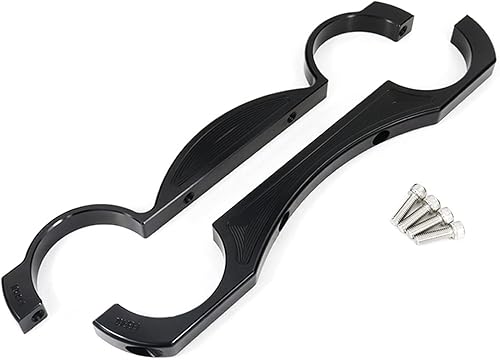 Miniatura 3 de LeosHi Compatible con DL650 V Strom 650 2004-2021 Vstrom 650 DL 650 Soporte de horquilla delantera de motocicleta CNC soporte de aluminio