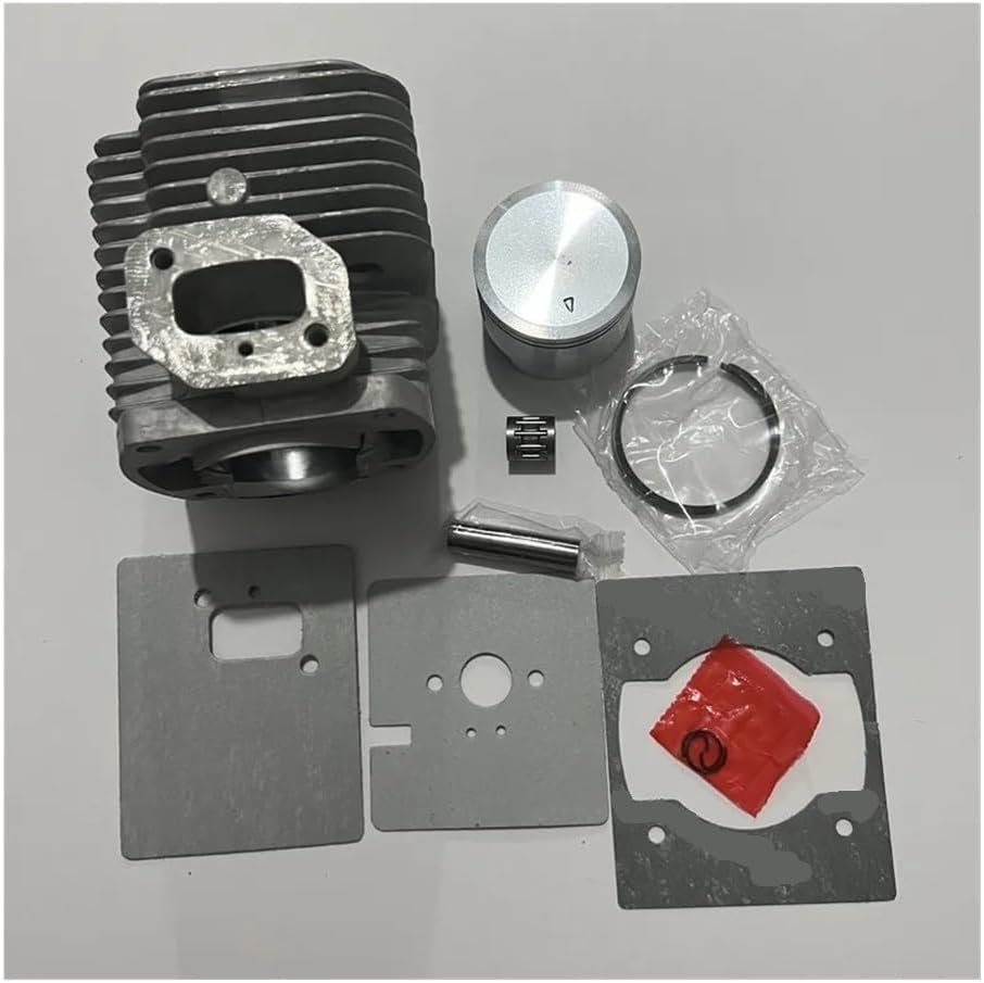 Cylinder Piston Assy Fit for 1E48FP Blower 2 Stroke Cylinder Rings Pin Clips Assembly Earth Drills Etc. Replacement Parts