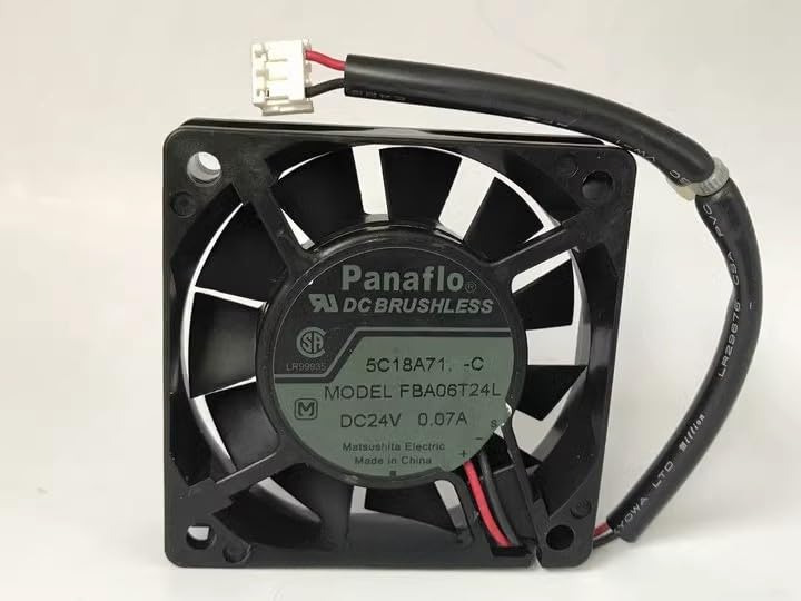 Cooling Fan Panaflo 6015 FBA06T24L DC24V 0.07A 6cm inverter fan