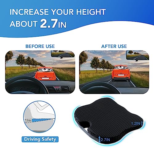 Lofty Aim BZG001 Car Seat Cushion, Comfort Memory Foam Car Cushions thumb #5