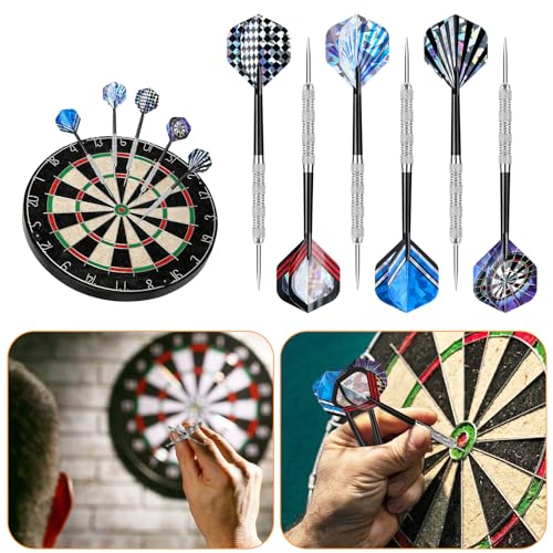 Image of Accmor Metal Tip Darts, Steel Tip Darts, 14 Grams Professional Metal Darts, Darts Metal Tip Set, Metal Darts for Dartboard
