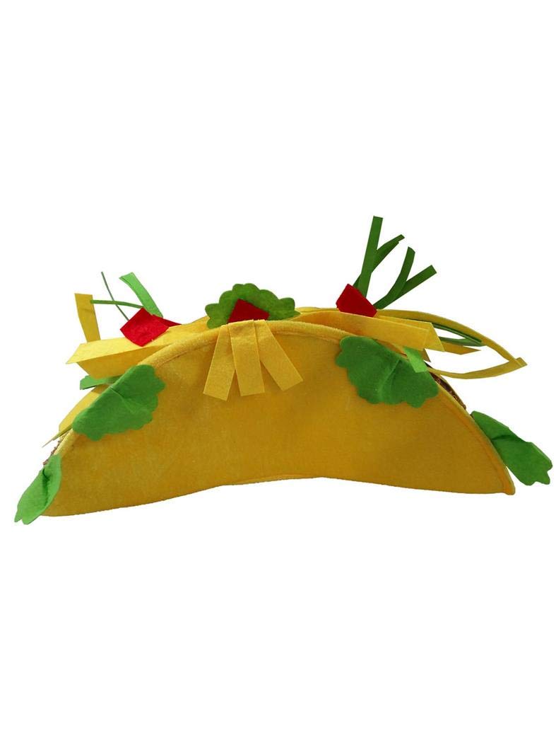 Rubies Adult Novelty Hat Shaped Like A Taco, As Shown, One Size