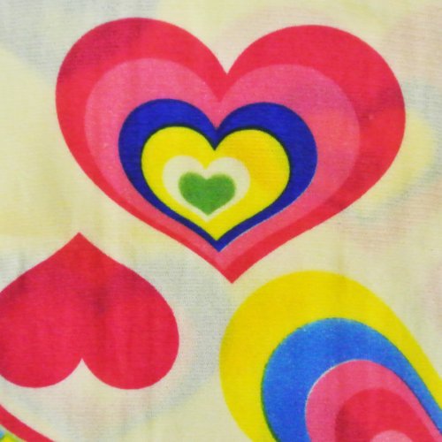 Wrapables Colorful Footless Tights Leggings, Colorful Hearts3