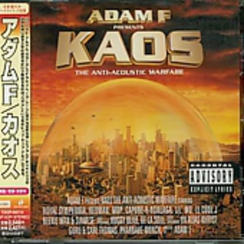 ADAM F - Kaos: The Anti-Acoustic Warfare - Disque CD