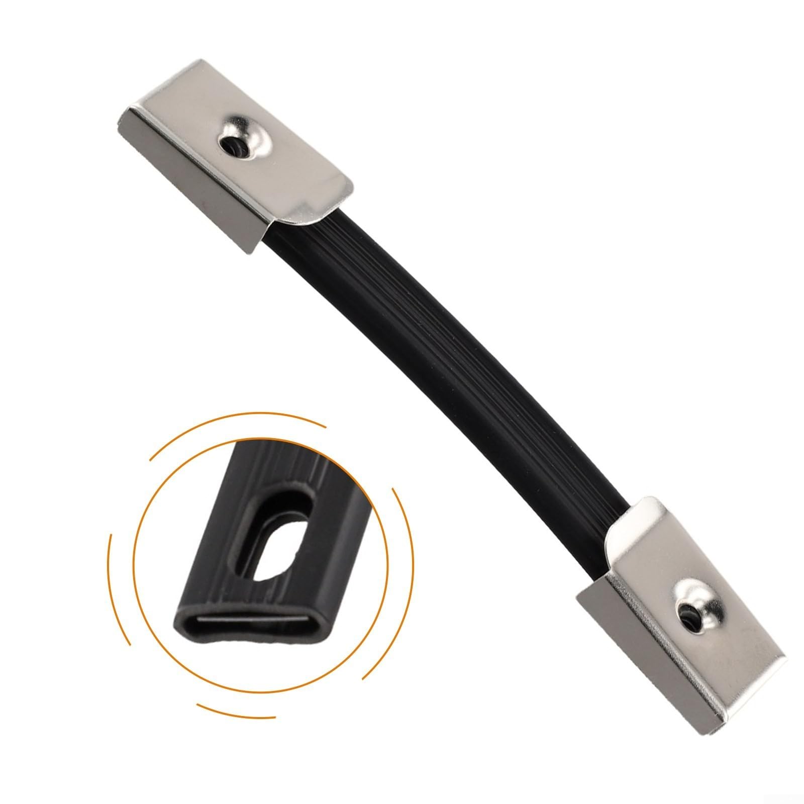 Whychstore Poignée robuste fiable pour amplis et haut-parleurs en PVC (150 mm)
