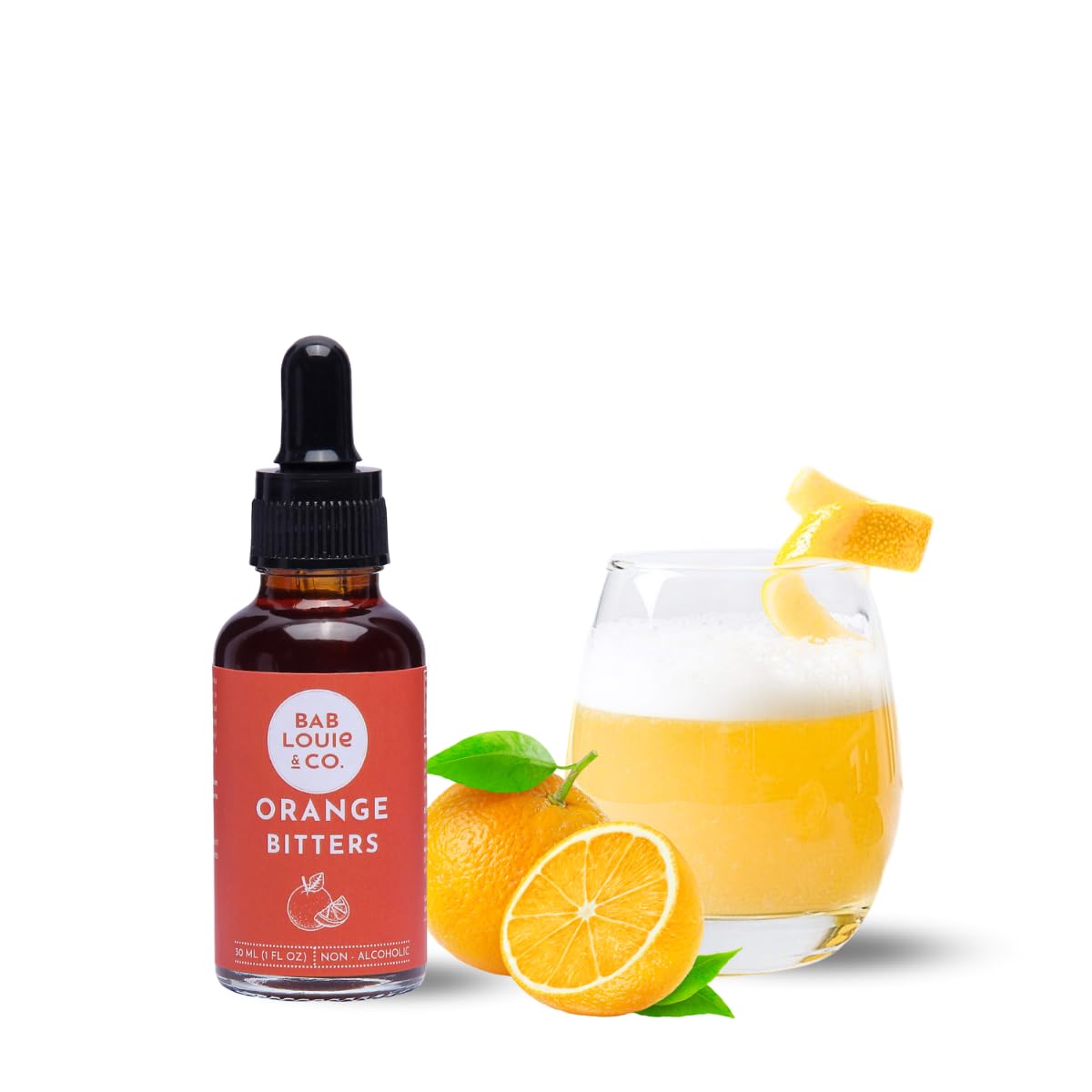 Buy Bab Louie & Co. Orange Bitters for Cocktails 100 Natural Made