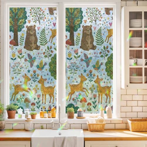 Vinilo decorativo para ventana película estática 19.6x39.3 miniatura 3