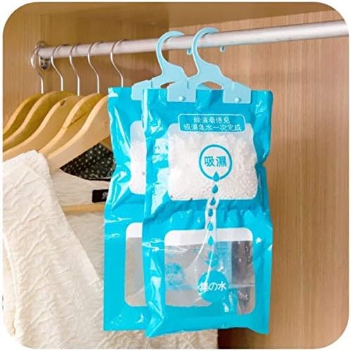 Eco Whiff Super Absorbent Wardrobe Dehumidifier Hanging Bags Pack Of 8 U2013 Moisture Absorber To Stop Damp, Mould, Mildew & Condensation | Premium Damp