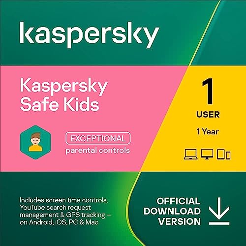 Image of Kaspersky Safe Kids | 1 User | 1 Year | PC /Mac /Android /iOS | Email Delivery in 1 Hour
