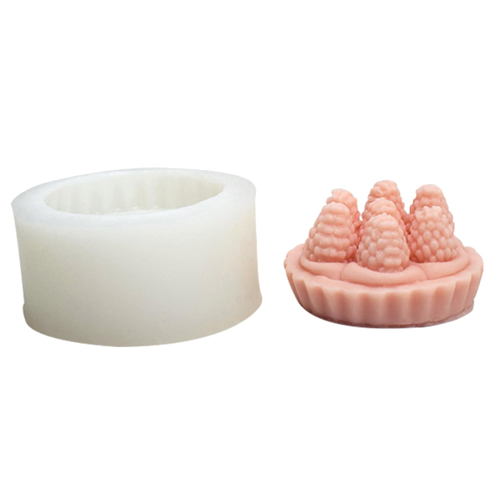 Strawberry Cake Molds for Making Soap Room Decorations Baking Gift