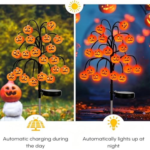Decoraciones Solares Halloween: Lámpara Resistente a la Intemperie para Exterior 7