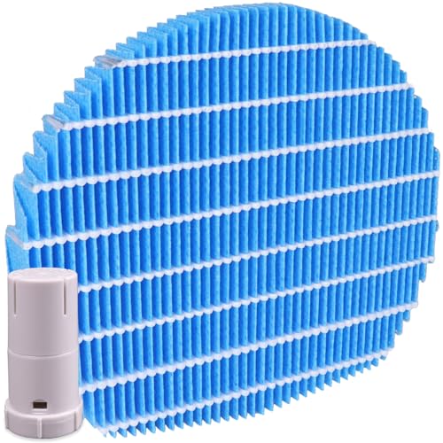 GOODNET FZ-AX80MF 加湿フィルター 枠なし 1個入り と FZ-AG01K1 Ag+ イオンカートリッジ 抗菌 99.9%以上 KI-JX75 KI-GX75 KI-HX75 KI-EX75 KI-WF75 KC-GD70 KI-DX70 KC-HD70 加湿空気清浄機用 フィルター 互換品 2点セット