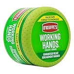 O'Keeffe's Working Hands Hand Cream, Heals, Relieves and Repairs Extremely Dry, Cracked Hands, Boosts Moisture Levels, Value Jar 6.8oz/193g, Pack of 1
