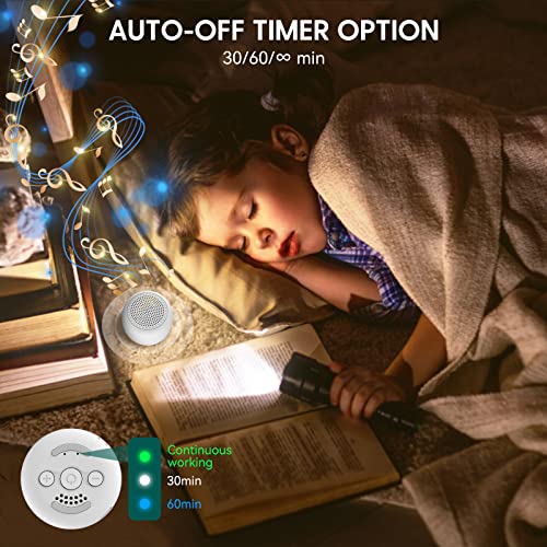 Babelio Mini White Noise Machine, Portable Pocket Sound Machine Series (Pocket Mini - White) #TOP5