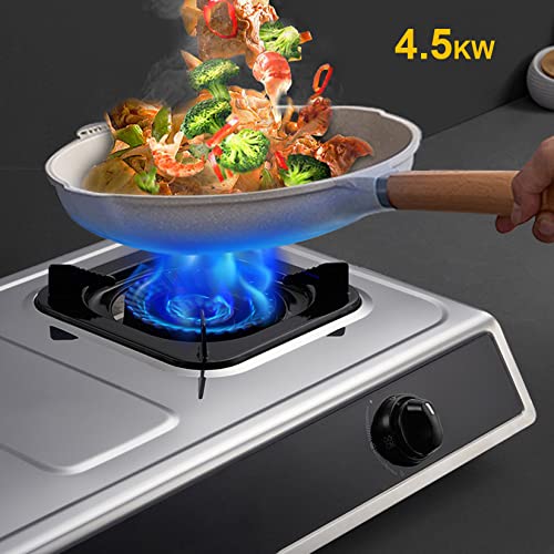 Estufa a Gas de Mesa 2 Puestos 71x37x14 cm De piso miniatura 3