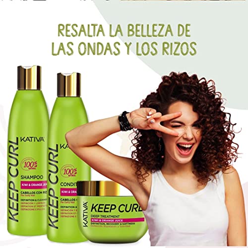 Kativa Kativa Defined Curl Shampoo 250 ml 250 ml, pistachio, 250 ml (Pack of 1) - Image 2