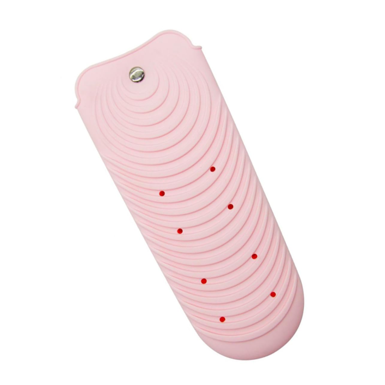 BELLIFFY Silicone Pouch for Hair Straightener Portable Heat Resistant Holder for Home Travel