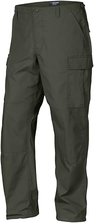LAPG BDU Pants for Men, 6 Pocket Design BDU Tactical Cargo Pants, Lightweight Cotton Rip-Stop Fabric Pants