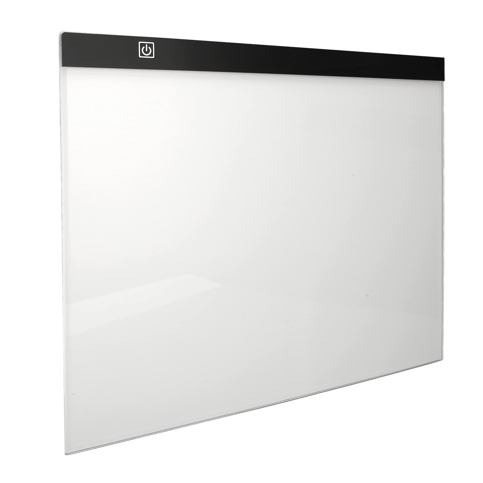 Jiawu Tablero de Luz A3, Caja de Luz de Rastreo con Atenuación Continua Ultrafina de 4 Mm, Almohadilla de con Alimentación USB para Pintar, Trazar, Dibujar, Animar, Caligrafía