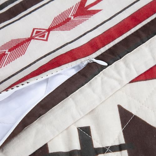 Image of Paseo Road Cortez 3 Piece Full /Queen Cotton Aztec Western Bedding Quilt Set
