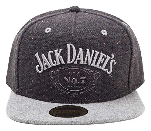 Jack Daniel's Cap Black Logo Snapback Black