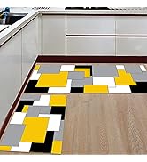 Kitchen Rugs - Kitchen Rugs Sets Of 3, Nappa Leather Kitchen Rug Honeycomb Beige Kitchen Rug Kitchen Entryway Bathroom Room 17 3 X30 17 3 X47 17 3 X59 - View #9