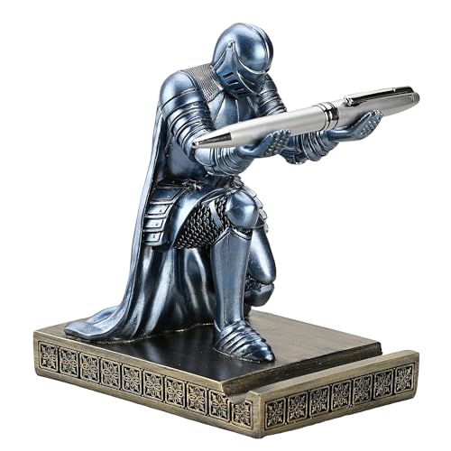 CYXStar Windbreaker Soldier Knight Pen Holder Personalized Desk Accessory, Mobile