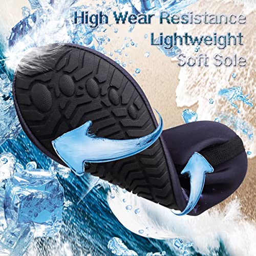 Image of YALOX Water Shoes Women's Men's Outdoor Beach Swimming Aqua Socks Quick-Dry Barefoot Shoes Surfing Yoga Pool Exercise