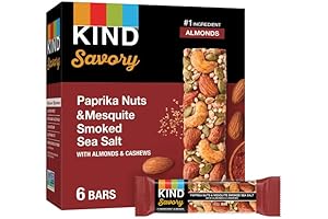 6-Count Bars, Paprika Nuts & Mesquite Smoked Sea Salt