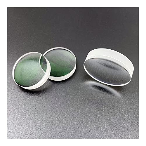 Microscopio Lente acromática de 40mm de diámetro, Longitud Focal de 123mm, Lente Convexa Doble recubierta de Vidrio óptico K9 for microscopio Ocular(1 Pieces)