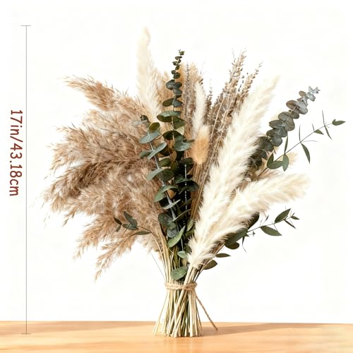 Ramo Boho de Pasto Pampas con Lavanda y Eucalipto miniatura 2